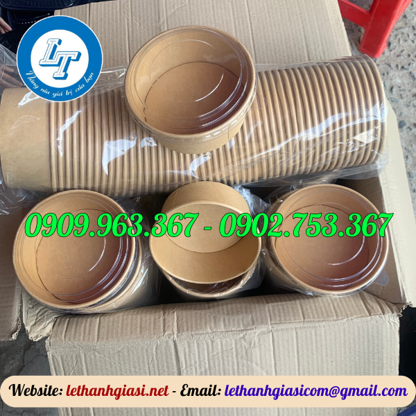 TÔ GIẤY ĐỰNG THỨC ĂN GIÁ SỈ TIỀN GIANG tô giấy kraft