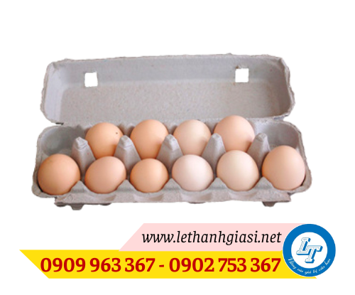 Hộp đựng trứng bằng giấy có nắp giá rẻ hộp giấy đựng trứng 12 quả