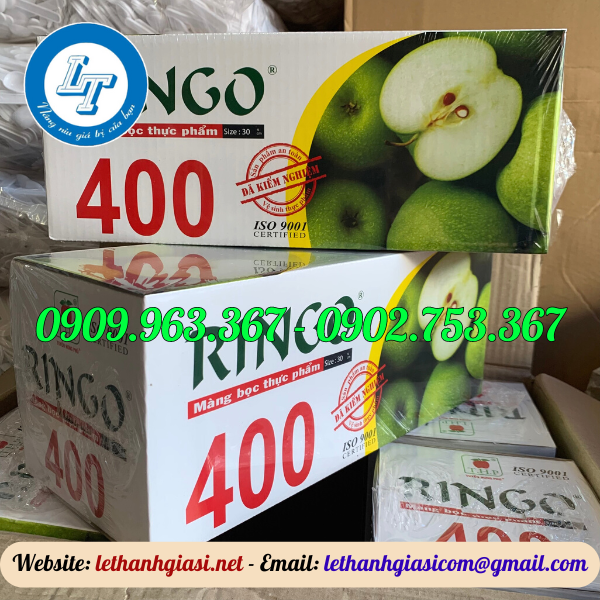 NHÀ PHÂN PHỐI MÀNG BỌC THỰC PHẨM NHIỀU KÍCH THƯỚC TẠI TPHCM màng bọc thực phẩm 400