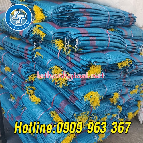 TÌM MUA BAO TẢI DỨA ĐÓNG HÀNG KÍCH CỠ LỚN bao tải dứa màu xanh