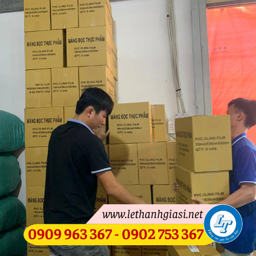 Bán màng bọc thực phẩm loại to không hộp giá rẻ chất lượng màng bọc thực phẩm cuộn lớn