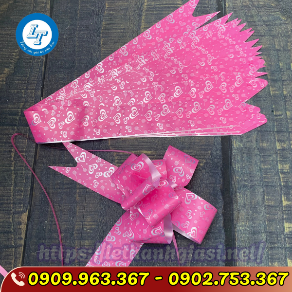 SỈ RẺ NƠ GÓI QUÀ ĐẸP, ĐỦ MÀU TẠI TPHCM nơ màu hồng