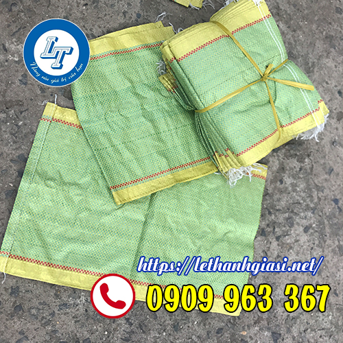 MUA BAO ĐỰNG GẠO LOẠI 2KG, 5KG, 10KG Ở ĐÂU GIÁ RẺ? bao đựng gạo 10 kg màu xanh lá