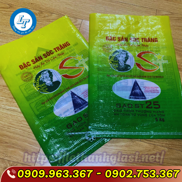 BAO ĐỰNG GẠO ST25 BAO ĐỰNG GẠO ST25