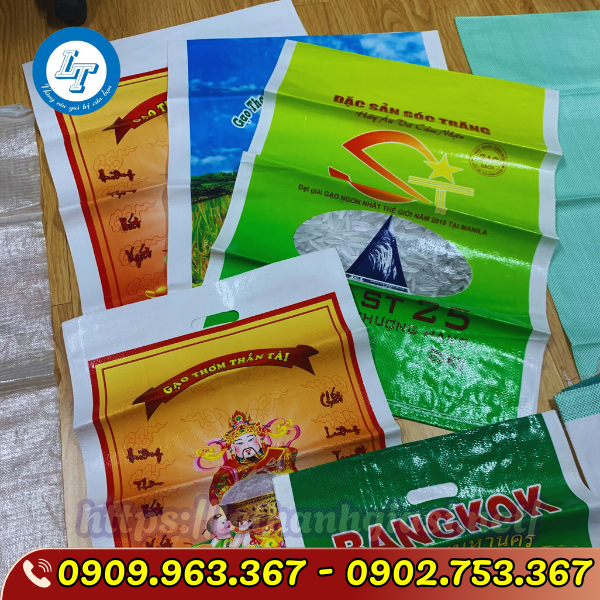 BAO ĐỰNG GẠO ST25 BAO ĐỰNG GẠO ST25