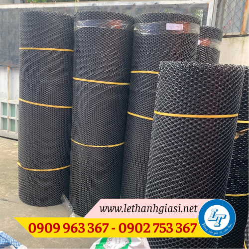 Bán lưới nhựa mắt cáo nhiều màu giá rẻ tại TPHCM lưới nhựa mắt cáo màu đen
