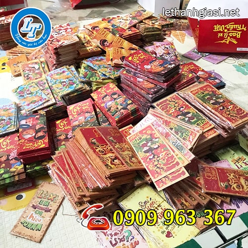 BÁN GIÁ SỈ BAO LÌ XÌ TẾT ĐẸP MẪU MỚI NHẤT 2022