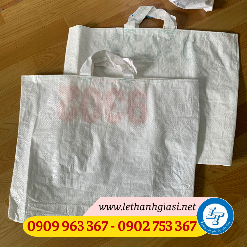 Bao cám cò cũ có quai xách giá rẻ bao tải có quai