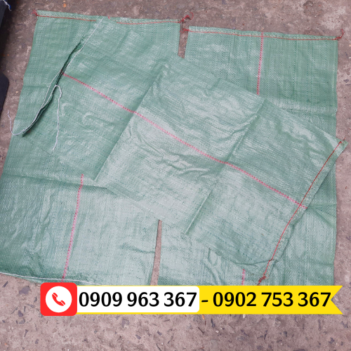 Đại lý bán bao tải đựng nước đá giá rẻ bao tải dứa màu xanh đựng nước đá