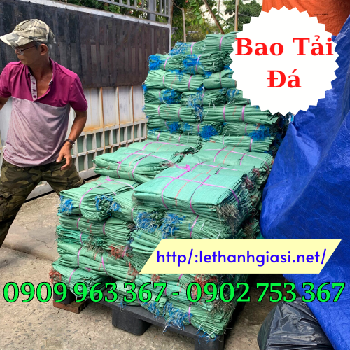 Bao tải đựng nước đá giá sỉ rẻ bao tải đựng đá viên