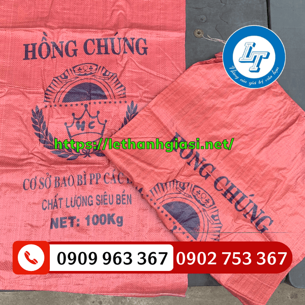 Mua bao tải in logo theo yêu cầu ở đâu giá rẻ bao tải đựng gạo