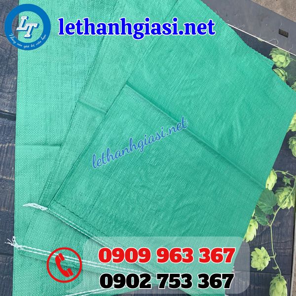 bao tải pp xanh giá sỉ rẻ tận gốc