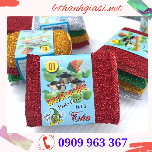 GIÁ RẺ MIẾNG RỬA CHÉN KIM TUYẾN CHO GIA ĐÌNH miếng rửa chén kim tuyến