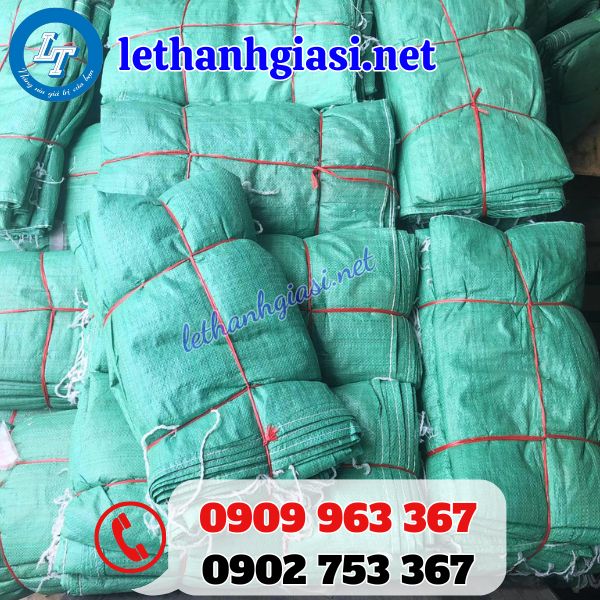 bỏ sỉ số lượng lớn bao tải đựng nước đá giá rẻ trực tiếp tại xưởng