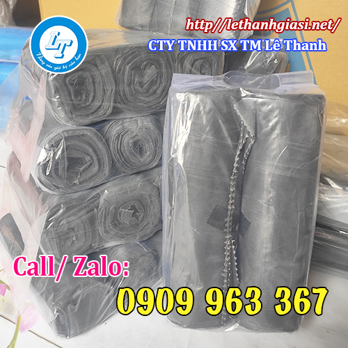 SẢN XUẤT TÚI RÁC MÀU ĐEN GIÁ RẺ TPHCM túi rác cuộn đen