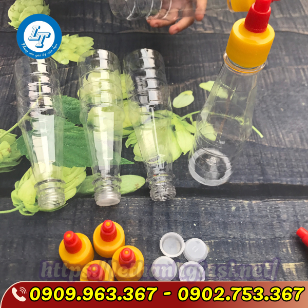 VỎ CHAI NHỰA ĐỰNG TƯƠNG ỚT, TƯƠNG CÀ VỎ CHAI NHỰA ĐỰNG TƯƠNG ỚT, TƯƠNG CÀ