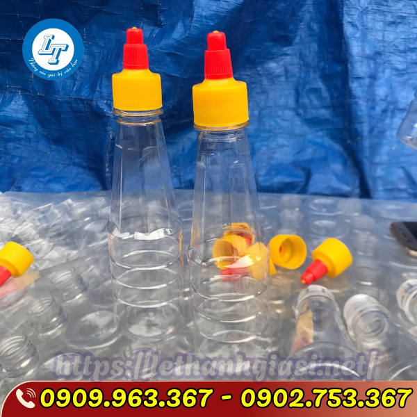 VỎ CHAI NHỰA ĐỰNG TƯƠNG ỚT, TƯƠNG CÀ VỎ CHAI NHỰA ĐỰNG TƯƠNG ỚT, TƯƠNG CÀ