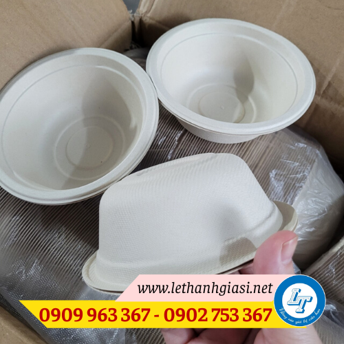 Tìm mua bát bã mía giá rẻ chất lượng chén bã mía 350ml