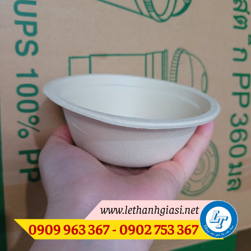 Tìm mua bát bã mía giá rẻ chất lượng chén bã mía 350ml