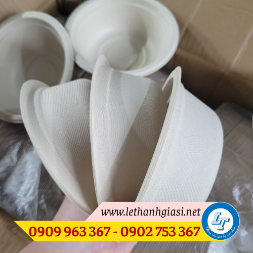 Sỉ rẻ tô bã mía có nắp dùng 1 lần tại TPHCM tô bã mía