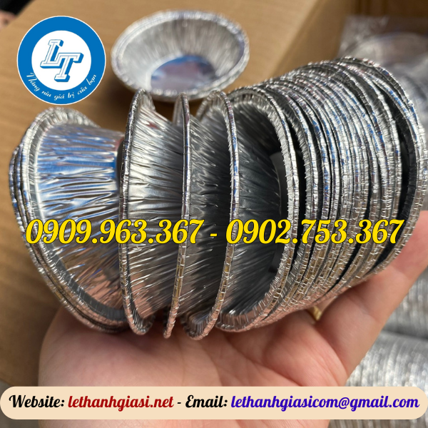 Chén giấy bạc nướng giá sỉ rẻ TPHCM chén giấy bạc