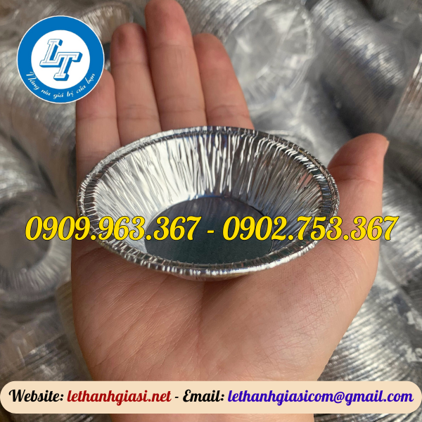 Chén giấy bạc nướng giá sỉ rẻ TPHCM chén giấy bạc nướng