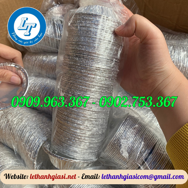 Chén giấy bạc nướng giá sỉ rẻ TPHCM chén giấy bạc