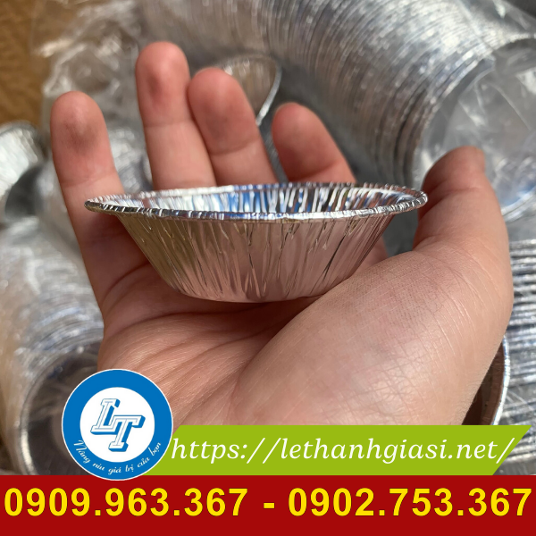 CHÉN GIẤY BẠC TART TRỨNG GIÁ SỈ TPHCM chén giấy bạc