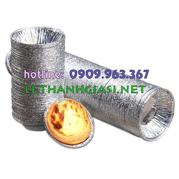 CHÉN GIẤY BẠC TART TRỨNG GIÁ SỈ TPHCM chén giấy bạc