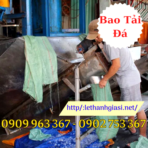 Điểm bán bao tải dứa đựng nước đá giá rẻ nhất  sản xuất đá viên