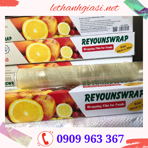 BỎ SỈ MÀNG BỌC THỰC PHẨM LOẠI NHỎ GIÁ TỐT màng bọc thực phẩm reyounswrap