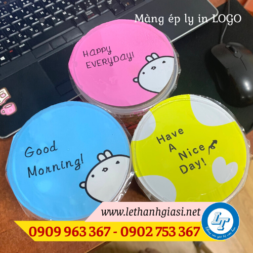 Mua cuộn màng ép ly có in hình ở đâu giá rẻ? màng dập nắp ly