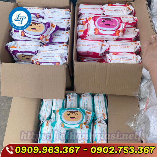 khăn ướt không mùi baby wipes