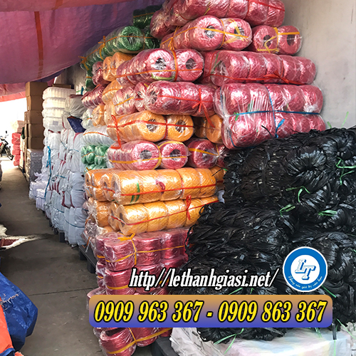 DÂY NI LÔNG NEM CUỘN LỚN, CUỘN NHỎ GIÁ RẺ ĐẠI LÝ dây ni lông nem nhiều màu