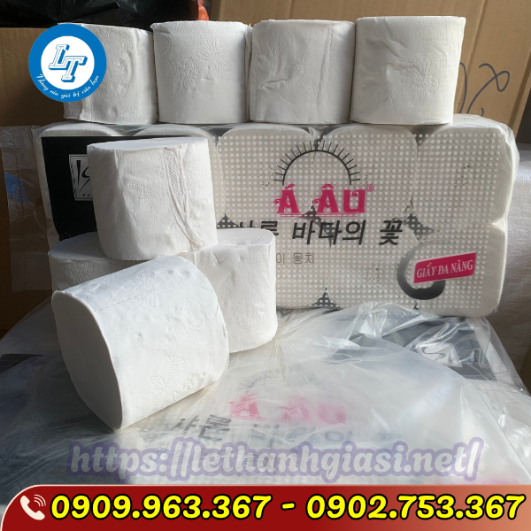 SỈ RẺ KHĂN GIẤY CUỘN VỆ SINH KHÔNG LÕI LOẠI TỐT khăn giấy cuộn