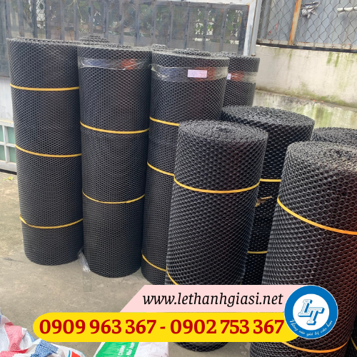 Giá sỉ lưới nhựa mắt cáo đủ màu đủ kích thước lưới nhựa mắt cáo màu đen