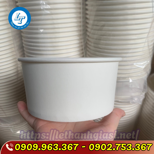 BÁN TÔ GIẤY 500ML, 750ML, 1000ML GIÁ SỈ RẺ, GIAO NGAY tô giấy 1000ml