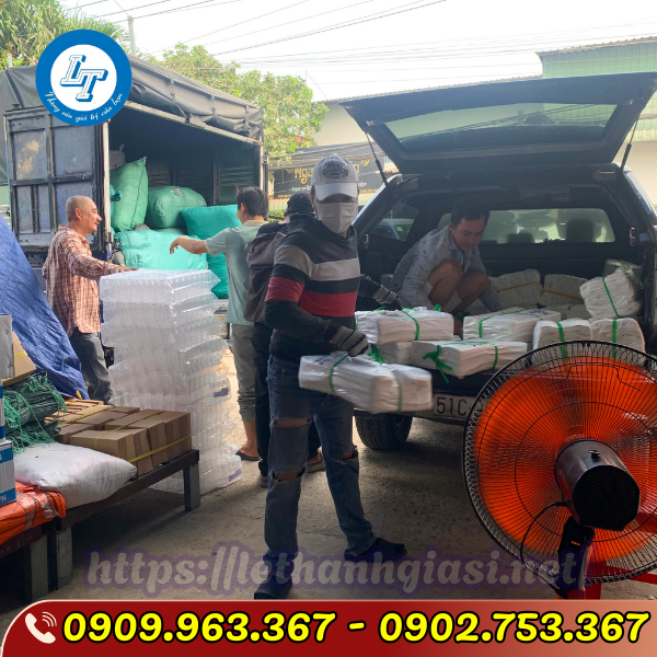 TÚI QUAI ÉP ĐỦ MÀU đại lý túi xốp lê thanh