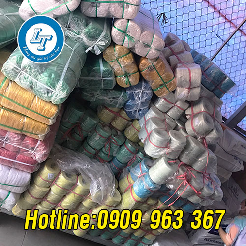 TÌM MUA DÂY NILON BUỘC HÀNG GIÁ RẺ TẠI CƠ SỞ SẢN XUẤT dây nilon nem 800gr nhiều màu