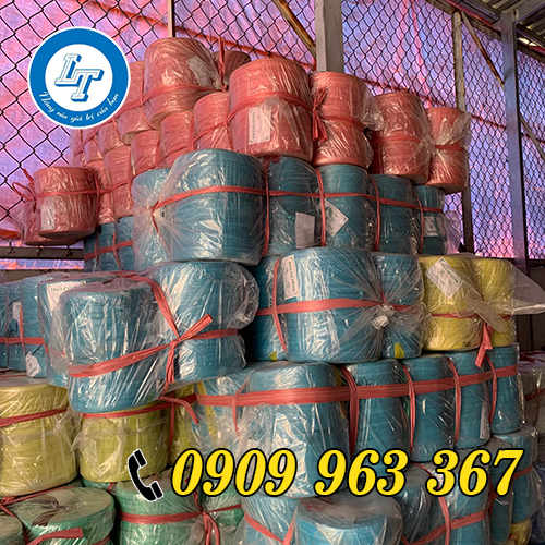 DÂY NI LÔNG ỐNG GIÁ RẺ MUA Ở ĐÂU TPHCM dây ni lông ống cây 10 cuộn