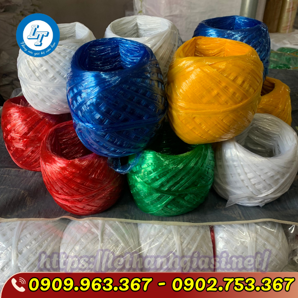 DÂY NILON CUỘN NHỎ NHIỀU MÀU GIÁ RẺ GIAO NHANH dây nilon nem cuộn nhỏ