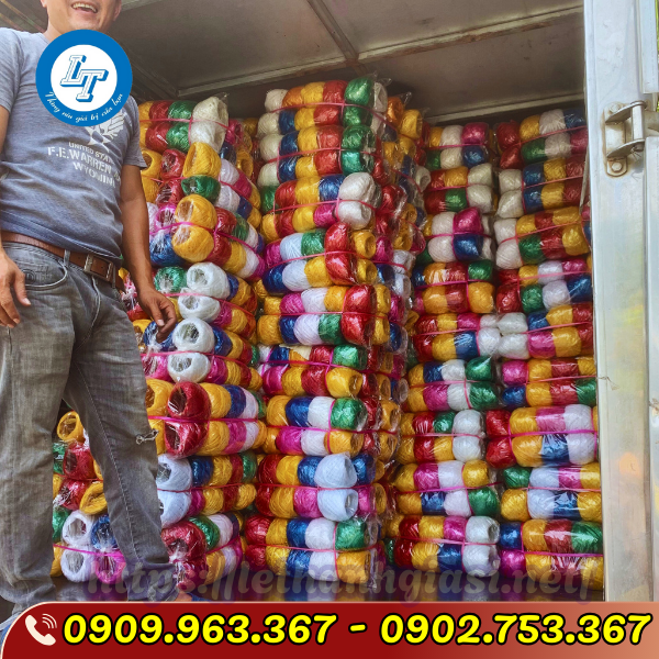 DÂY NILON CUỘN NHỎ NHIỀU MÀU GIÁ RẺ GIAO NHANH dây nilon cuộn nem nhiều màu