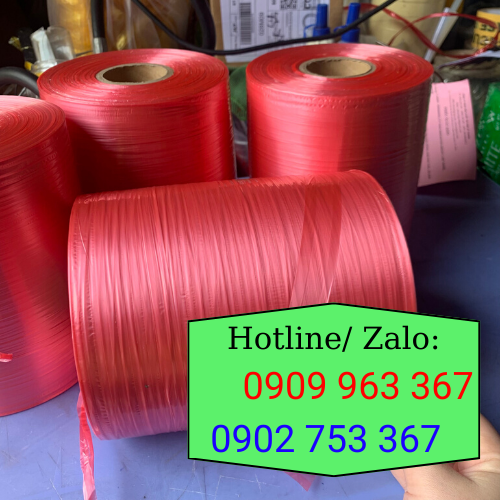 Dây nilon cột máy nhiều màu giao hàng tận nơi dây nilon cột máy đài loan màu đỏ