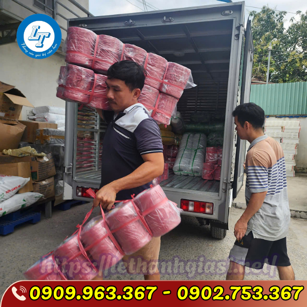 ĐỊA CHỈ BÁN SỈ DÂY NILON ỐNG 700GR, 1KG, 2KG, 3KG TẠI TPHCM đại lý dây nilon màu đỏ