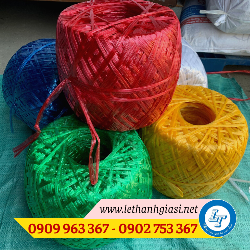 Sỉ lẻ dây nilon cuộn nem 500g, 1kg giá tốt nhất thị trường dây nilon nem 1 kg nhiều màu