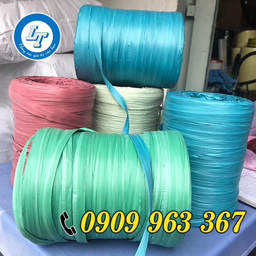 DÂY NI LÔNG ỐNG GIÁ RẺ MUA Ở ĐÂU TPHCM dây ni lông ống nhiều màu đỏ, xanh, trắng