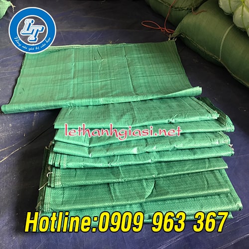 TÌM MUA BAO TẢI DỨA ĐÓNG HÀNG KÍCH CỠ LỚN bao tải dứa màu xanh