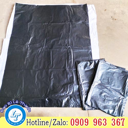 Giá sỉ túi đựng rác đen size cực đại túi đựng rác công nghiệp 90x120 dạng rời