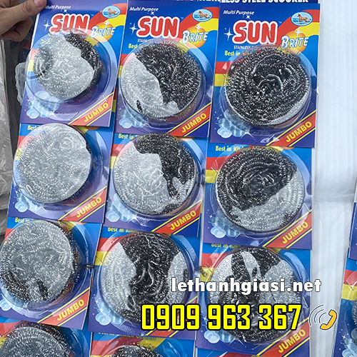 BỎ SỈ CƯỚC CHÙI XOONG NỒI GIÁ RẺ TẬN XƯỞNG miếng cước sắt chà nồi