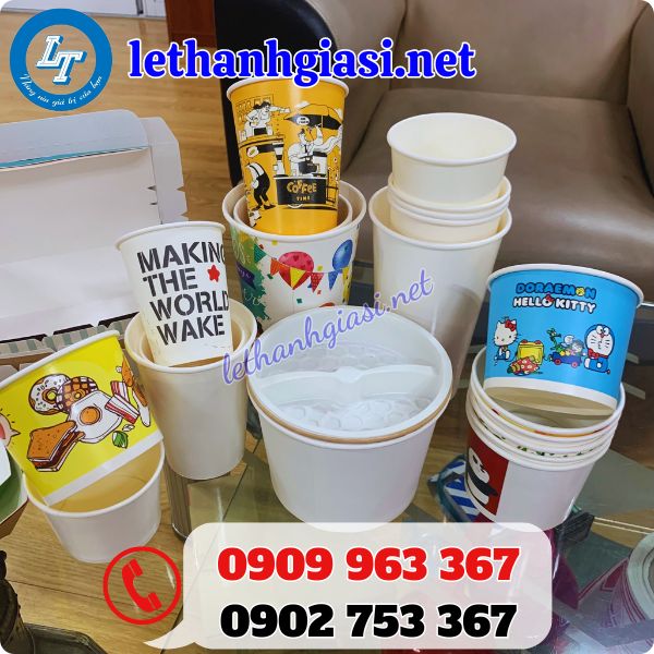 đồ dùng 1 lần bằng giấy giá sỉ rẻ cho đại lý tphcm